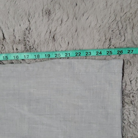 Light gray mid rise loose fit trousers - Picture 11 of 17